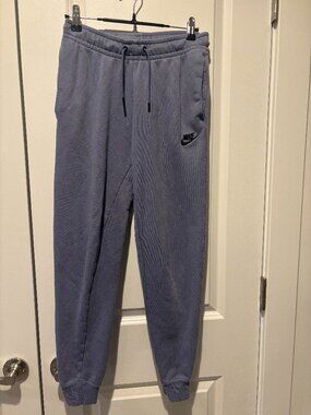 Purple Nike Jogger Fleece Sweatpants